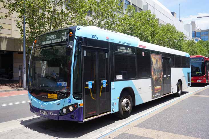 Sydney Buses Volvo B7RLE Custom CB80 2835